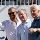 Former Presidents Barack Obama, George W. Bush and Bill Clinton (Rob Carr/Getty Images)